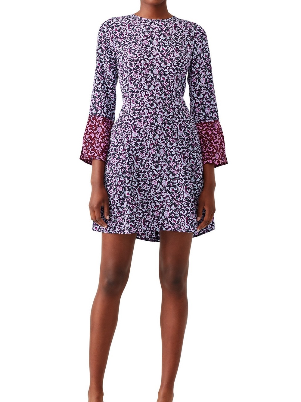 Derek Lam 10 Crosby Rocco Printed Dress